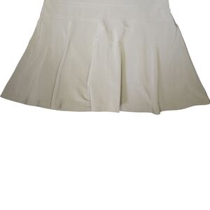 Athleta Cream A-Line Skirt